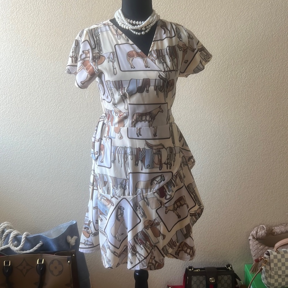 V Neck Dress